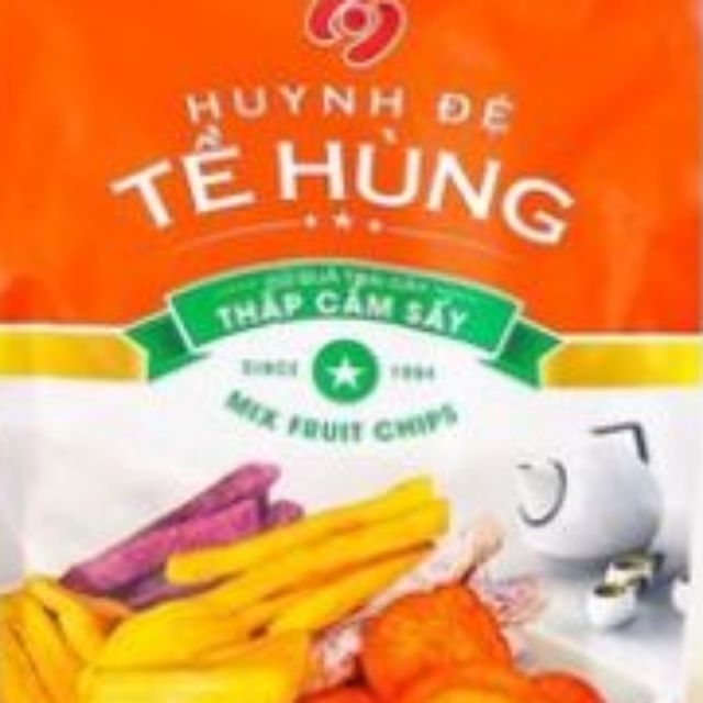 Trái cây sấy khô thập cẩm Huynh Đệ Tề Hùng 500g . Xuất xứ Vietnam. HSD Tháng 9/2020