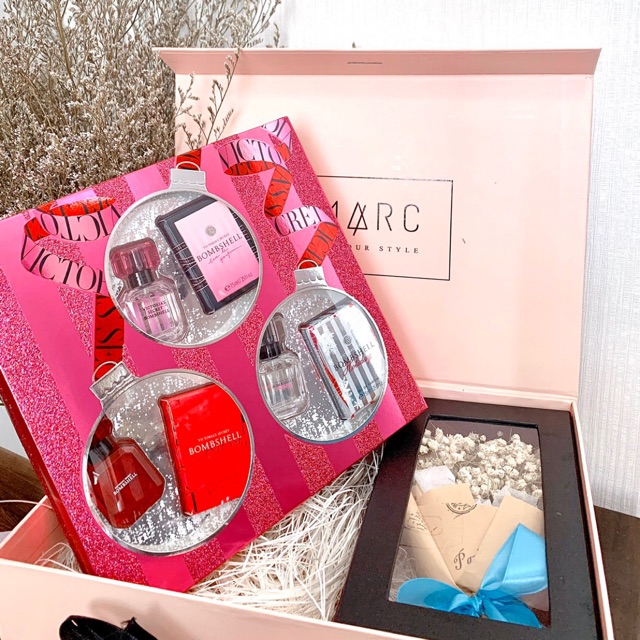 Sét nước hoa chính hãng Victoria Secret Bombshell mini EDP
