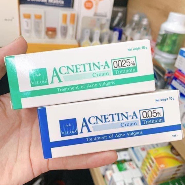 TRETINOIN 0.05% - TRETINOIN 0.025% ACNETIN A KEM ĐẨY MỤN RETIN A THÁI MỚI | BigBuy360 - bigbuy360.vn