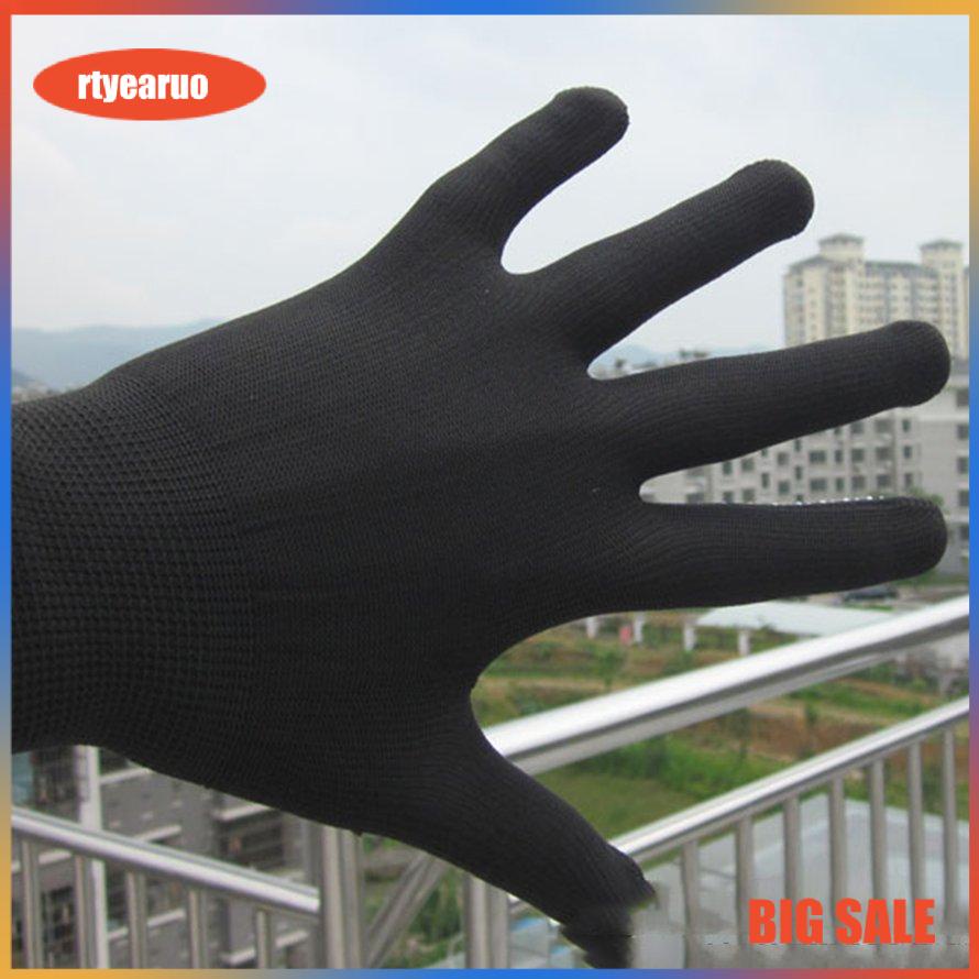 Đôi găng tay silicone cotton chịu nhiệt chống trượt dành cho nướng BBQ tạo kiểu tóc