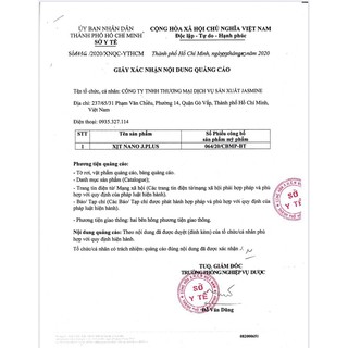 (Tặng Quà) Xịt Nano Tan Mỡ J.PLUS
