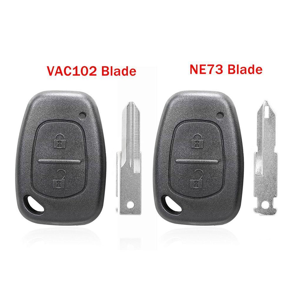 Vỏ Bọc Chìa Khóa Điều Khiển Từ Xa 1 Bền Bỉ Cho Renault Kangoo (2003-2011)