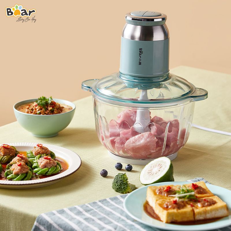 Máy xay thịt bear 2.5l