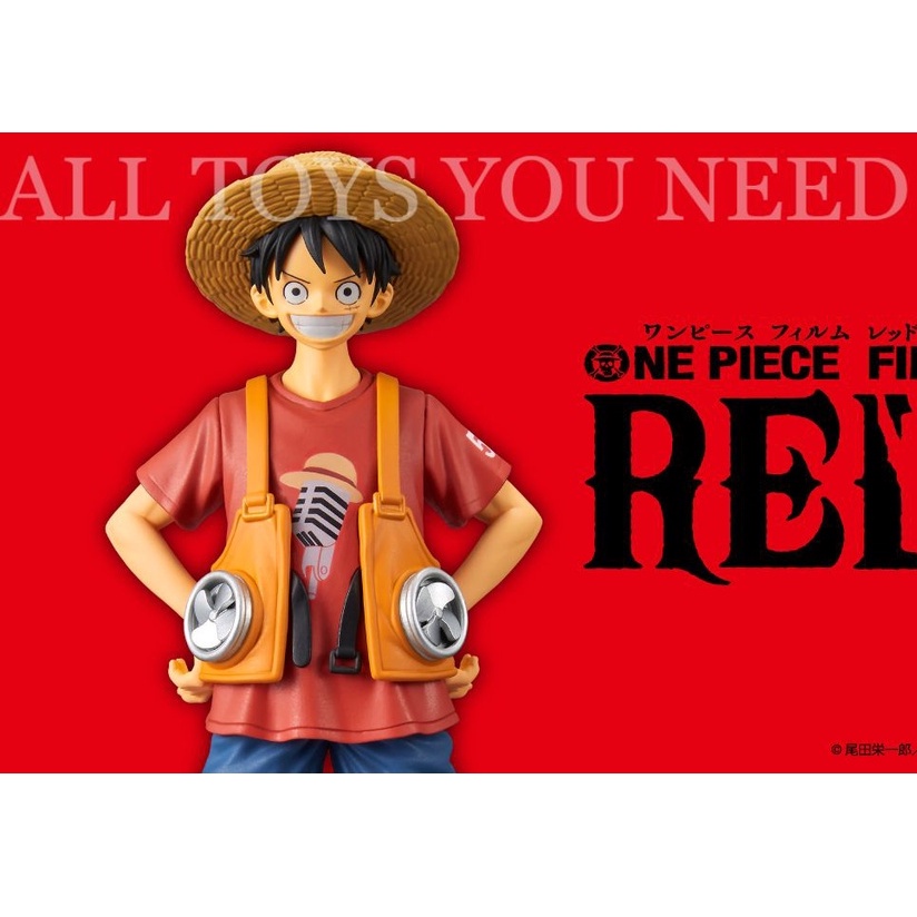 🔔 CÓ SẴN 🔔  Mô hình One Piece FILM RED DXF The Grandline Men Vol. 1 Monkey D. Luffy