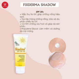 (Date 5/24) KEM CHỐNG NẮNG FIXDERMA SHADOW SPF 50+ 75G