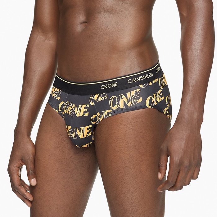 Quần lót nam Calvin Klein CK One Micro Hip Brief - Black Camp
