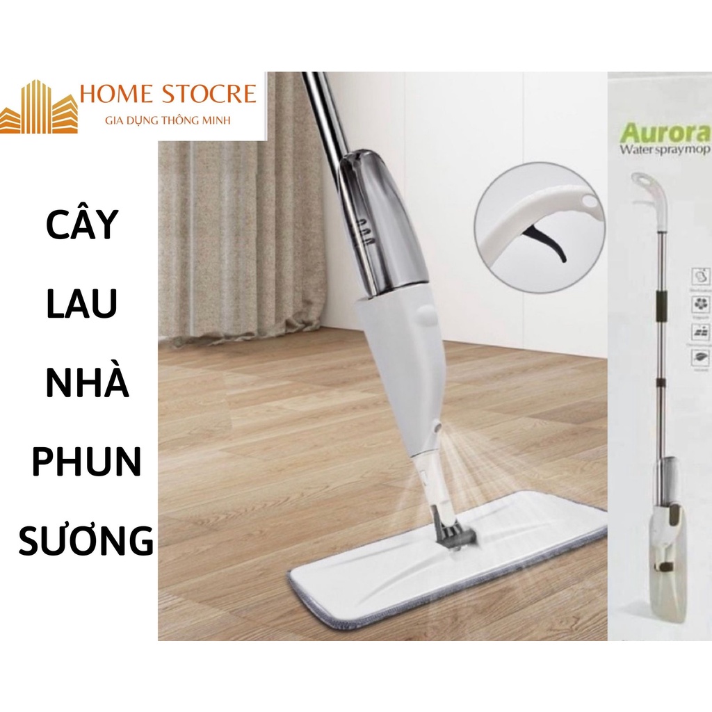 Cây Lau Nhà Đa Năng Phun Sương Cao Cấp Soay 360 độ -BẢO HÀNH 12 THÁNG