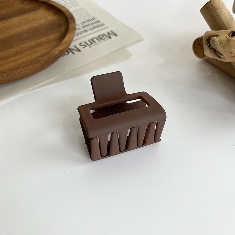 Kẹp càng cua mini mẫu mới màu vintage phụ kiện tóc thu đông thanh lịch cho nữ