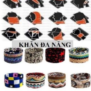Combo 10 khăn đa năng - chuyen du lịch, phượt shopgiarebatngo