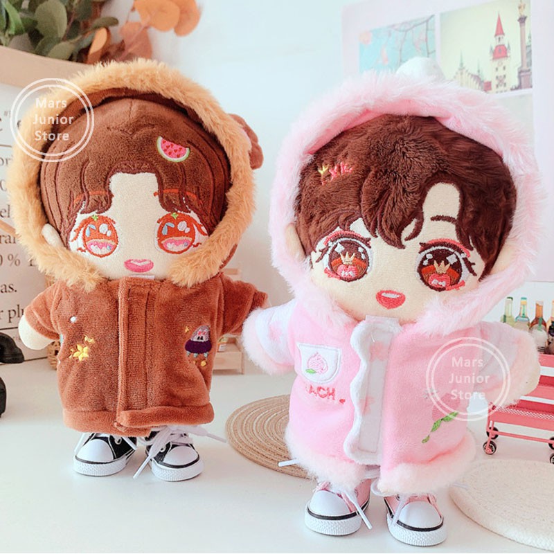 Tiểu Chiến Xiao Zhan Bts Exo Lisa Jennie Áo Khoác Giữ Ấm Cho Búp Bê 20cm