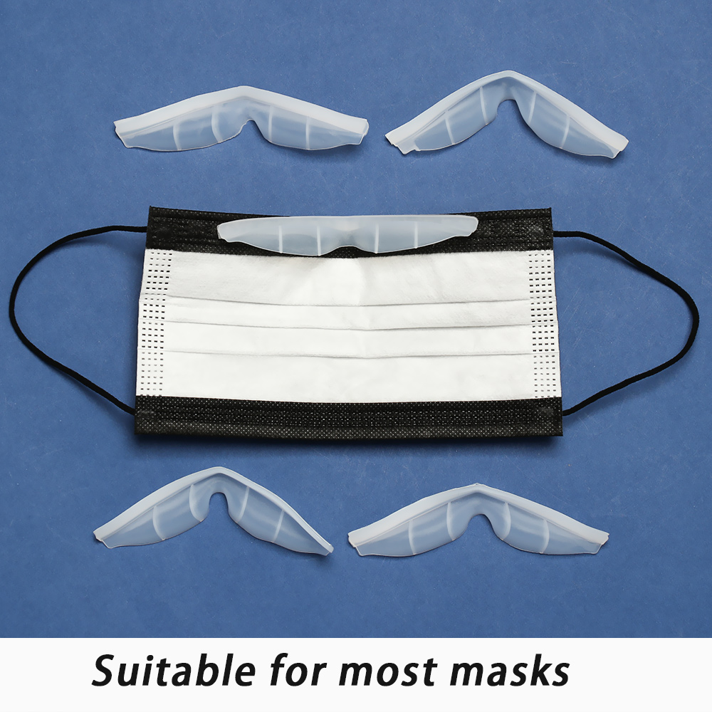 Miếng đệm mũi bằng silicone chống hơi nước mắt kính khi đeo khẩu trang | BigBuy360 - bigbuy360.vn