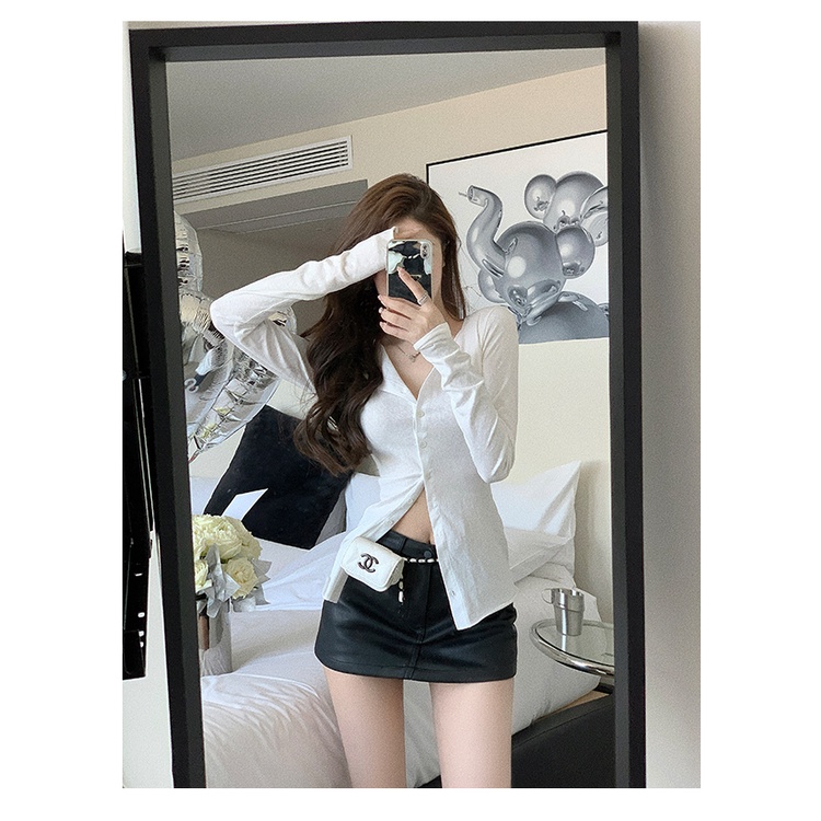 Áo cardigan Tay Dài Thoáng Khí Thời Trang Phong Cách Hàn Quốc Cho Nữ