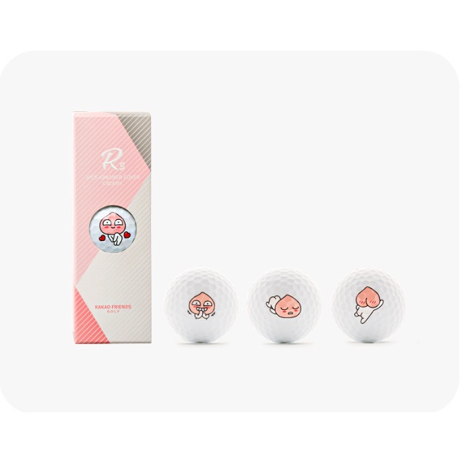 BÓNG GOLF KAKAO FRIENDS HỒNG ĐÀO ĐÁNG YÊU HÀN QUỐC