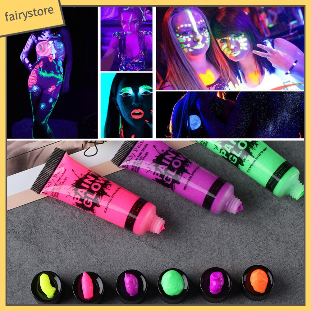 [Hàng mới về] Sơn nền cơ thể màu huỳnh quang 10ml