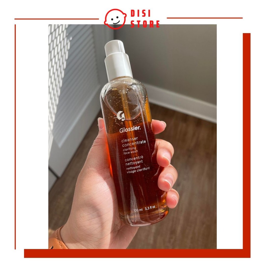 Sữa Rửa Mặt Glossier Cleanser Concentrate Dạng Gel Cô Đặc Từ Thực Vật Hoa Cúc/ Chanh Dây Sạch Da Nhỏ Lỗ Chân Lông - DISI