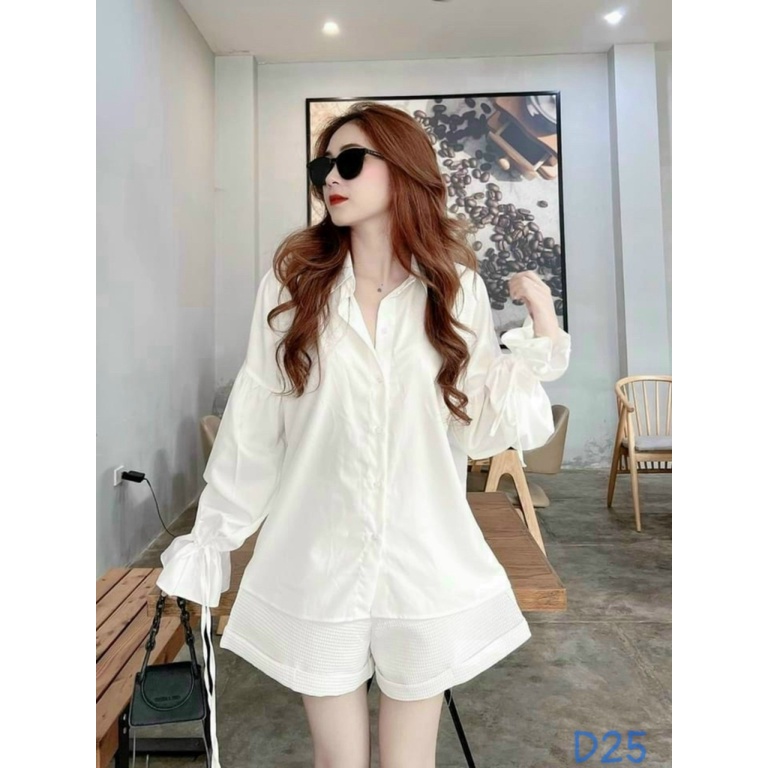 SÉT BỘ NỮ ĐI CHƠI XINH XẮN ĐÁNG YÊU PU (HÀNG QUẢNG CHÂU)