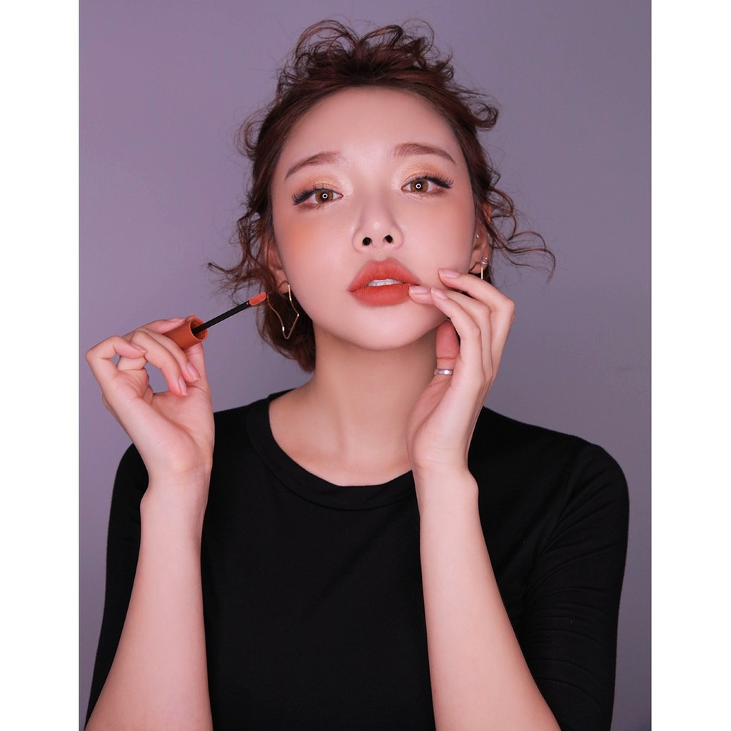 Son Kem Lì 3CE Velvet Lip Tint #GOING RIGHT - Cam Hồng Đất Số 4 - 100% Chính Hãng