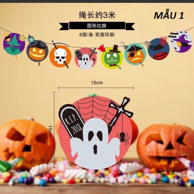 Dây Treo Trang Trí Halloween Dài 3m