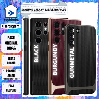 Ốp điện thoại hybrid cứng viền cứng cho samsung galaxy s22 / ultra / plus spigen neo