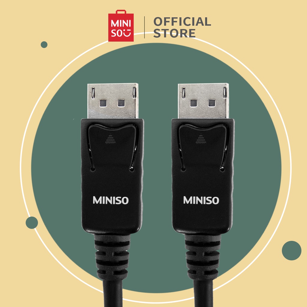 Cáp kết nối Miniso 1.8m - Hàng chính hãng (Đen)