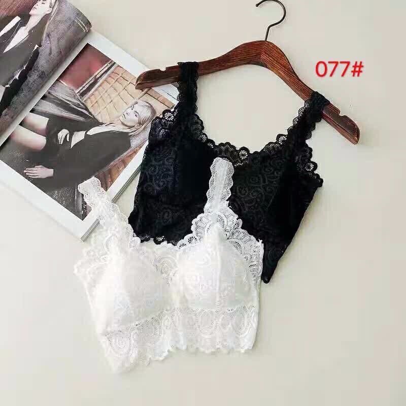Áo Bra Cho Nữ 2 Dây Ren Mềm Siêu Sexy Mã 077