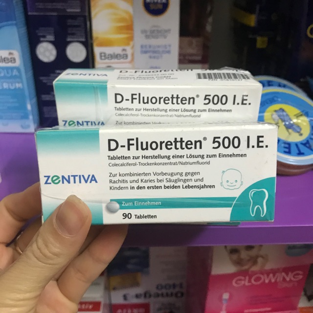 Vitamin D Fluoretten 500 IE