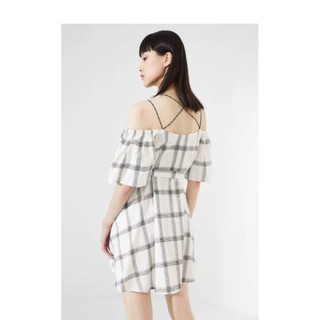 Váy kẻ One More full tag size S, M
