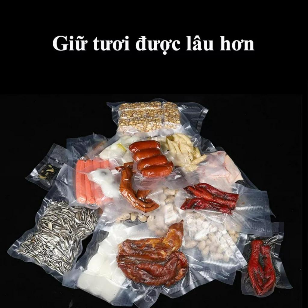 Máy Hút Chân Không Thực Phẩm Mini Gia Đình - Tặng 10 túi hút chân không một mặt nhám