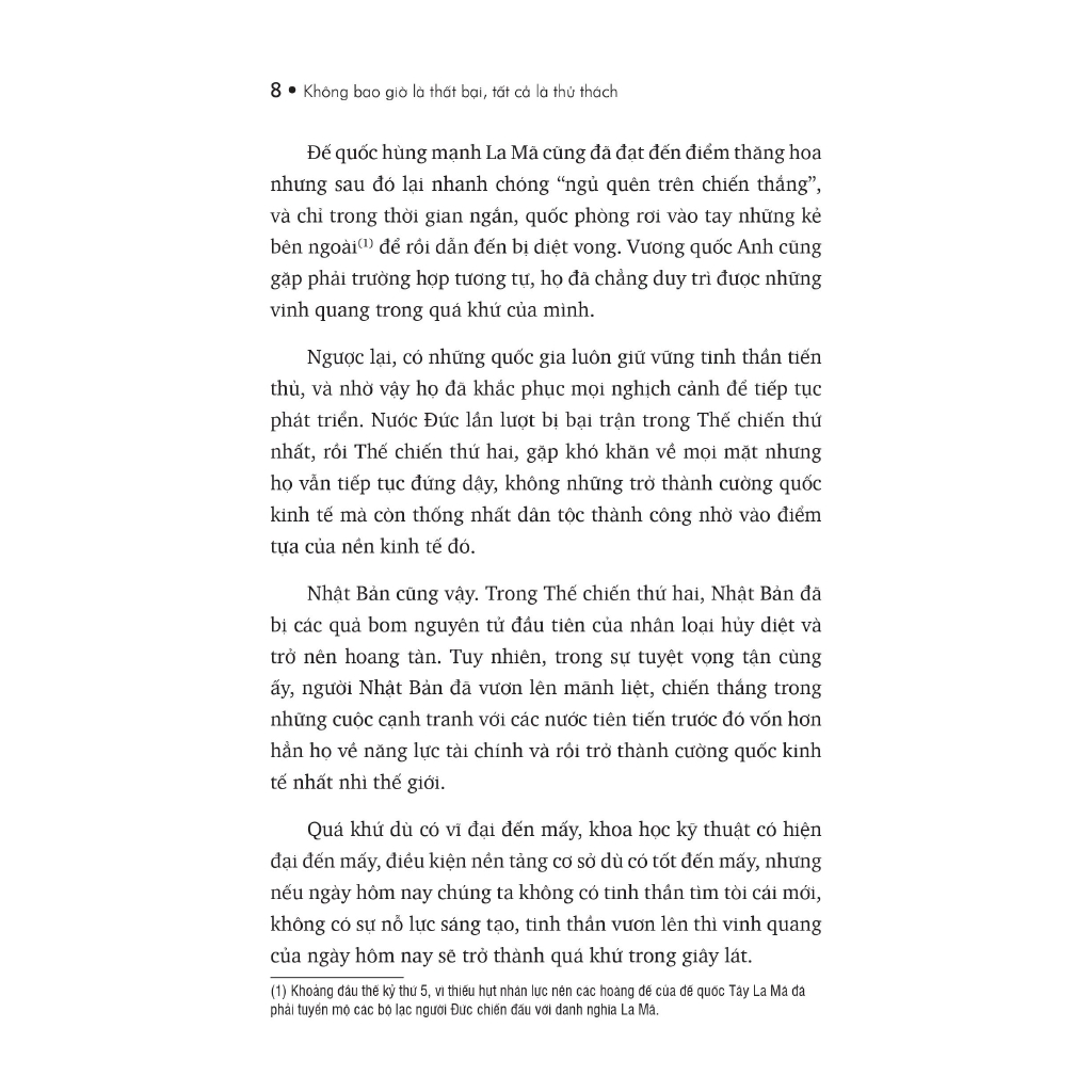 Sách - Không Bao Giờ Là Thất Bại! Tất Cả Là Thử Thách (Tái Bản 2019) | BigBuy360 - bigbuy360.vn