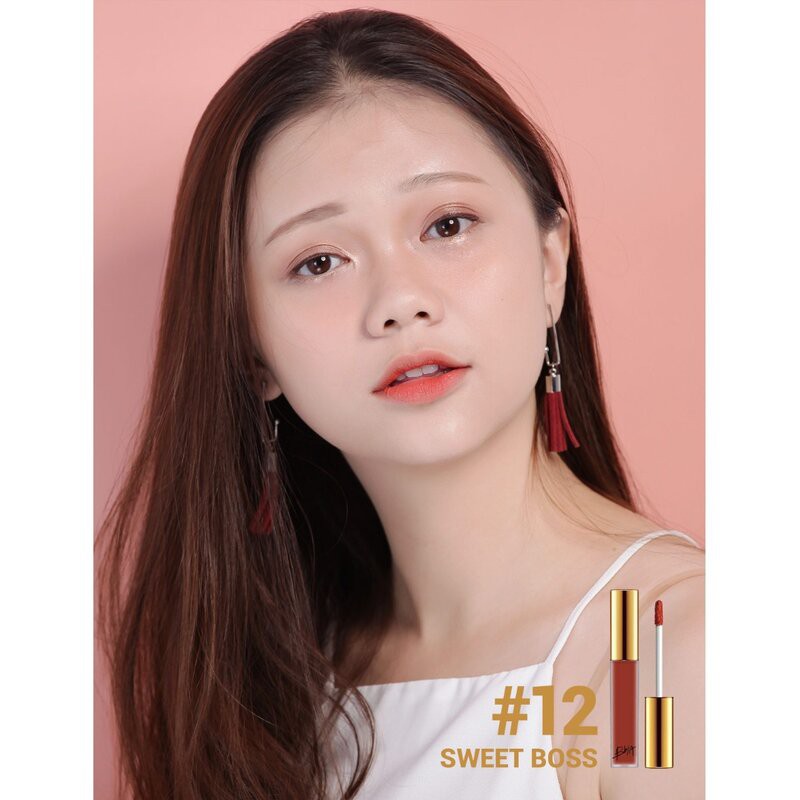 Son Tint Dạng Kem Bbia Màu Cam Cháy 12 Sweet Boss 5g Last Velvet Lip Tint Version 3