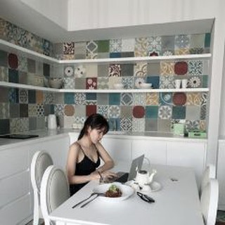 Set Decal gạch bông TL11