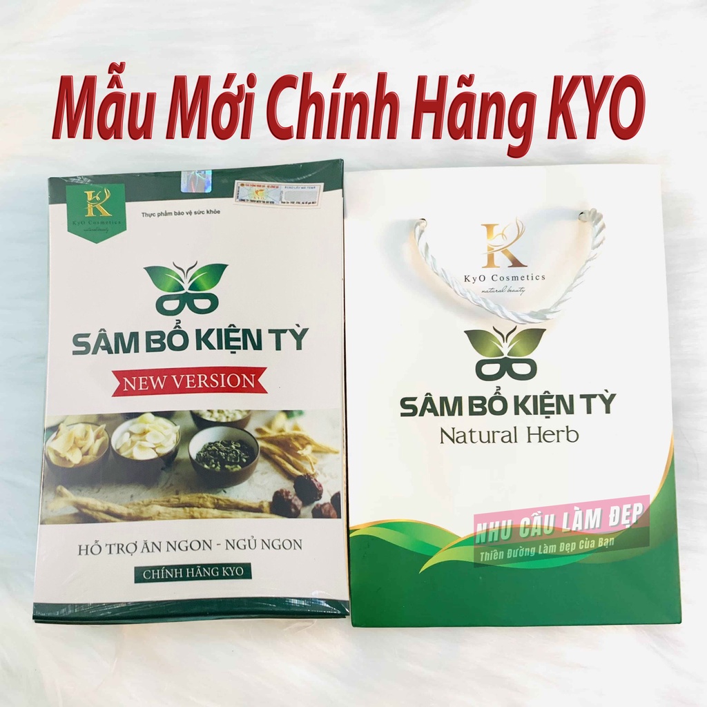 Combo 5 hộp Sâm Bổ Kiện Tỳ - Hộp 60 viên Mẫu Mới Nhất