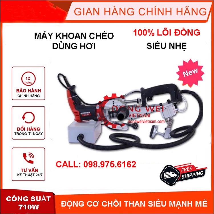 Máy Khoan Chéo Liên Kết Hơi