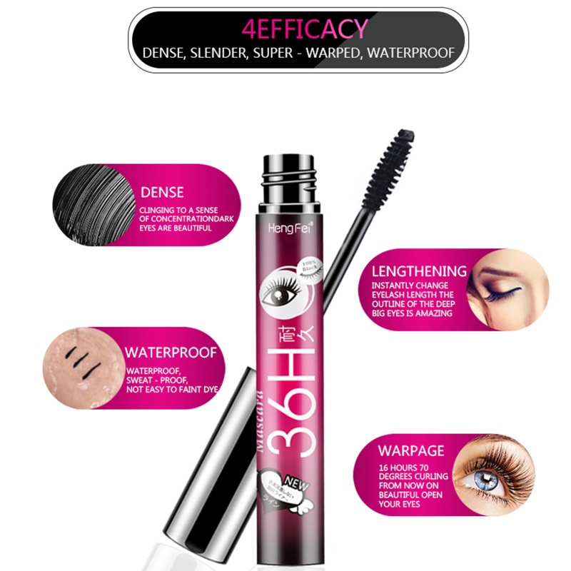 Mascara YOUYO 4D Làm Dài Dày Và Cong Mi Chống Nước Chống Nhòe Lâu Trôi