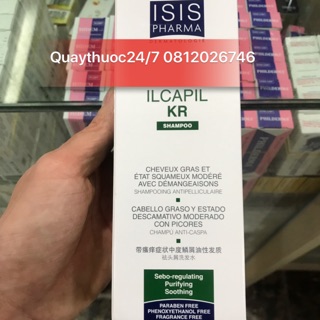 ✅✅dầu gội giảm nhờn ,trị gàu hiệu quả isis ilcapil kr