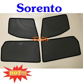 Rèm che nắng theo xe kia sorento 2010- 2020,2021 - bộ 4 tấm dính nam châm hàng loại 1 việt nam