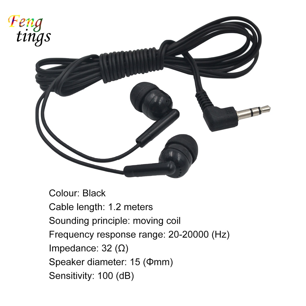 Tai Nghe Nhét Tai 3.5mm Siêu Nhẹ Thoải Mái Cho Điện Thoại