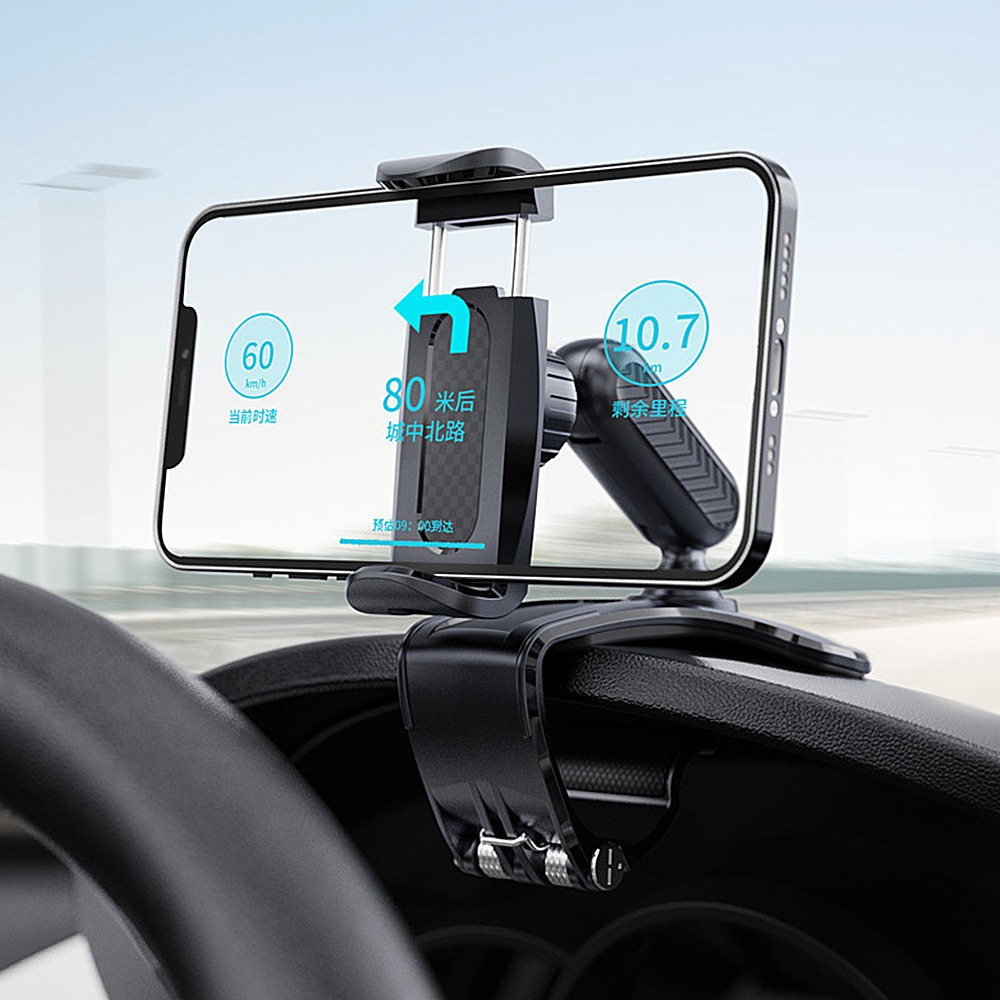 Kẹp Giữ Điện Thoại/GPS Thiết Kế Nhỏ Gọn Cho Xe Hơi