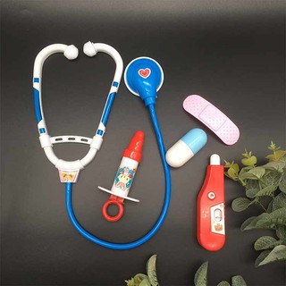 Bộ đồ chơi bác sĩ nhỏ, bộ y tế, tiêm y tá bé trai bé chơi nhà bé gái ống nghe dụng cụ trẻ em