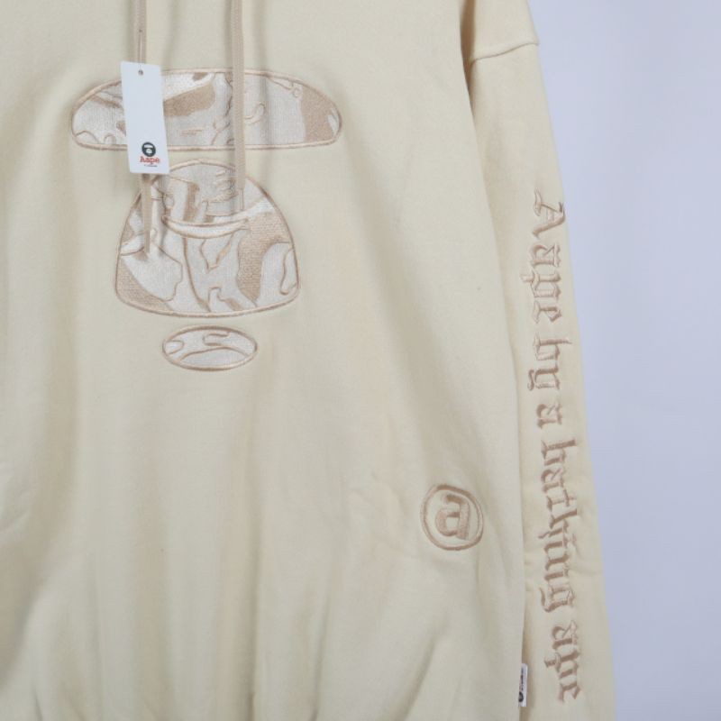 BAPE Áo Hoodie Thêu Hình Bàn Tay Aape Thời Trang