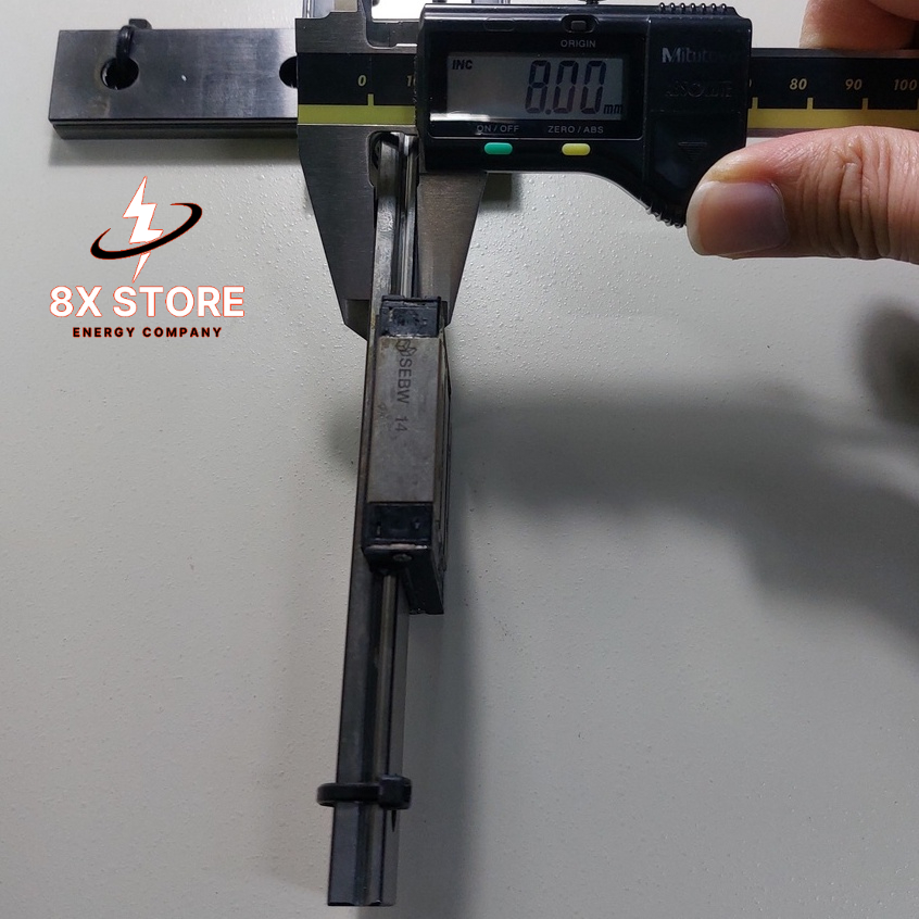 Con trượt, thanh trượt Ray24-dài 150mm 1block Misumi SEBW14
