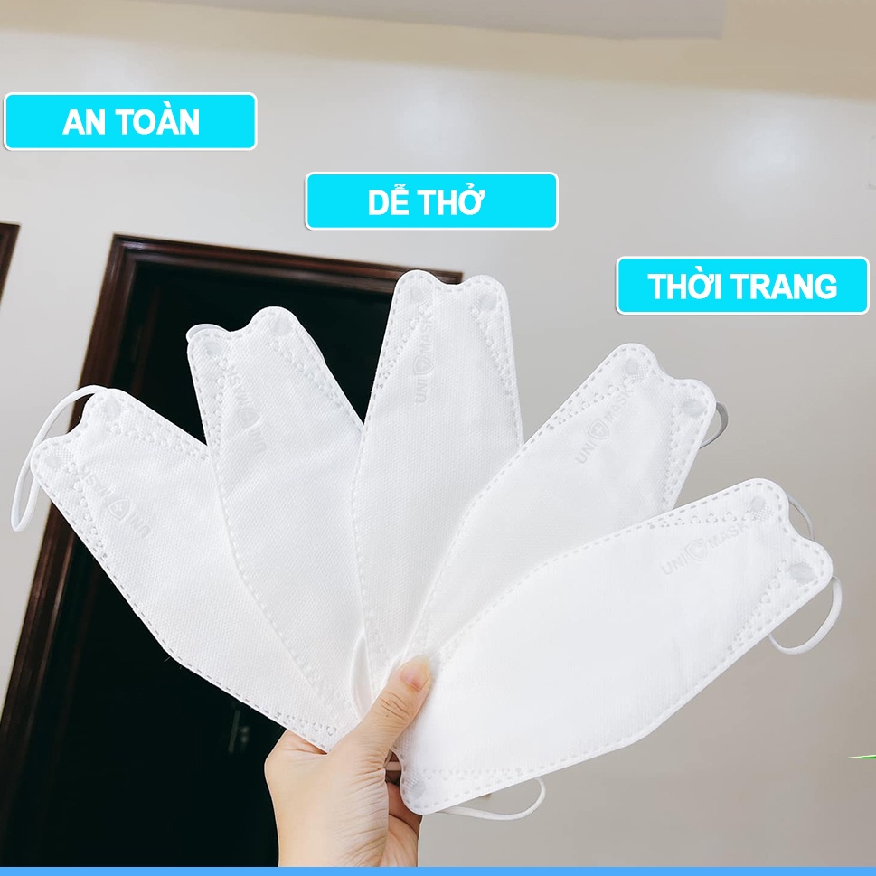 Khẩu Trang Kháng Khuẩn 4D KF94 Uni Mask