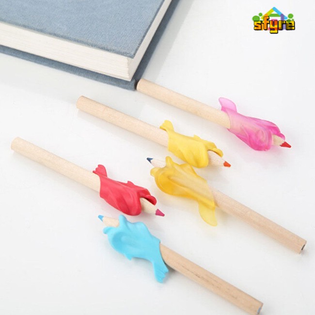 Set 5 Dụng Cụ Định Hình Tư Thế Cầm Bút Cho Bé