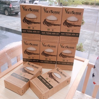 Gạo hữu cơ Vietsuisse 1kg