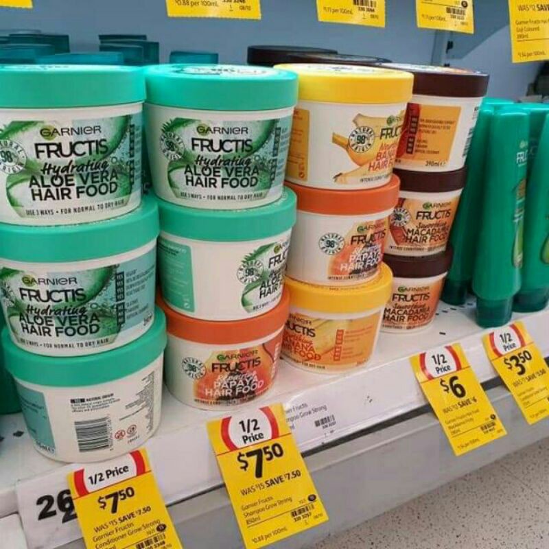 Ủ tóc Garnier Fructis hũ 390ml hàng chuẩn auth | BigBuy360 - bigbuy360.vn