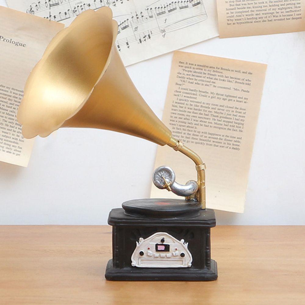 Máy Hát Đĩa Than Phonograph Cổ Điển 1 Dùng Trang Trí Nhà Hàng