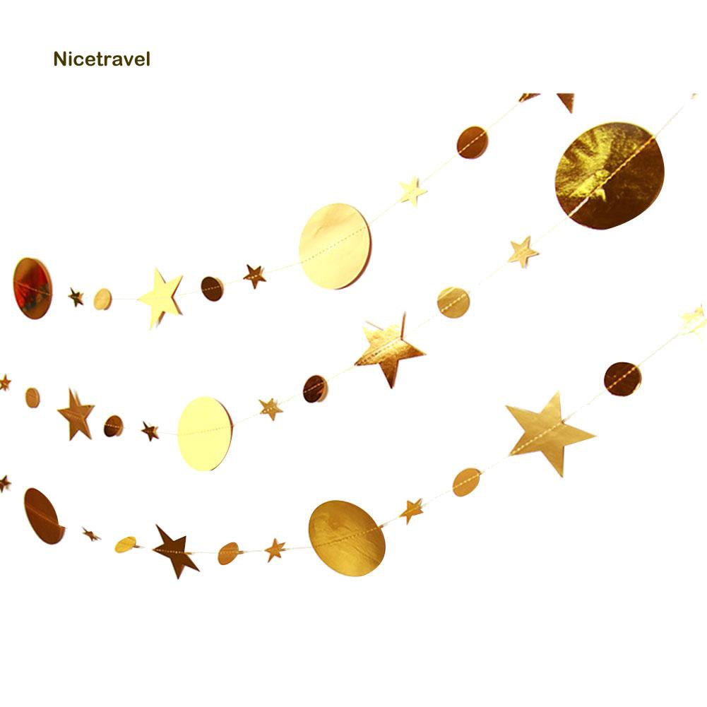 Dây Treo Trang Trí Hình Ngôi Sao Năm Cánh Dài 4m