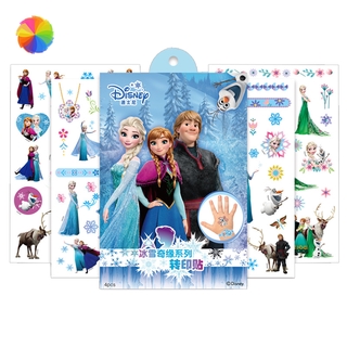 Miếng Dán Xăm Hình Công Chúa Disney Trang Trí Cho Bé Trai Và Bé Gái
