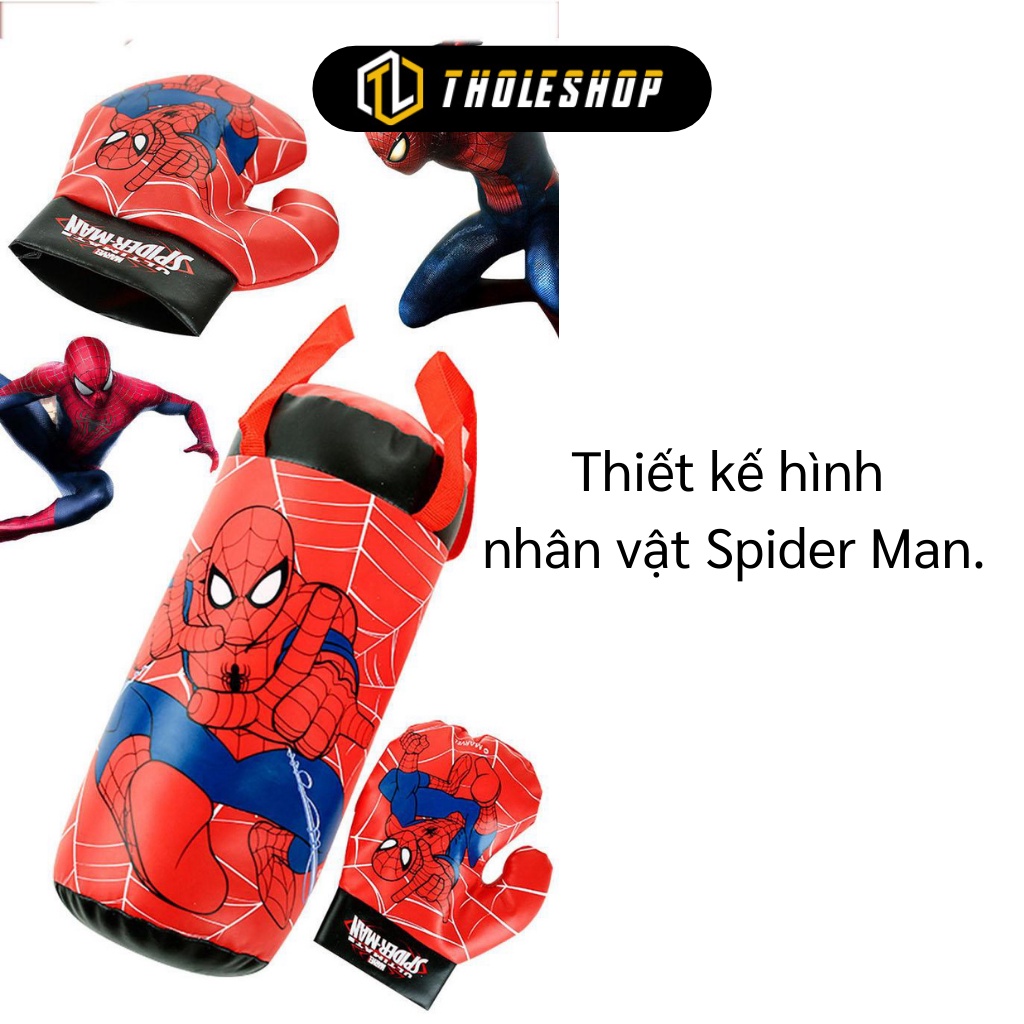 Đồ Chơi Boxing - Bao Bố, Găng Tay Đâm Bốc Họa Tiết Hoạt Hình Cho Bé Tập Thể Dục 4584