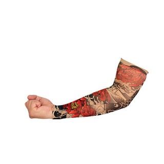 Bộ 2 găng tay dài chống nắng giả hình xăm cực chất cho nam Dyuyu